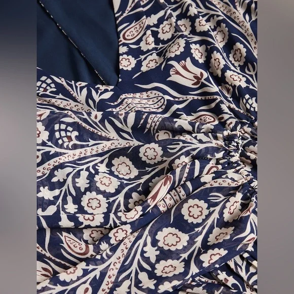 TED Baker Tarissa floral-print tiered crepe mini dress - Picture 12 of 14